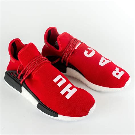 pharrell williams shoes nmd|pharrell williams hu shoes red.